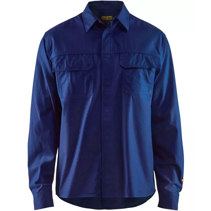 Blåkläder Anti-Flame shirt, Marine Blue, large image number 0