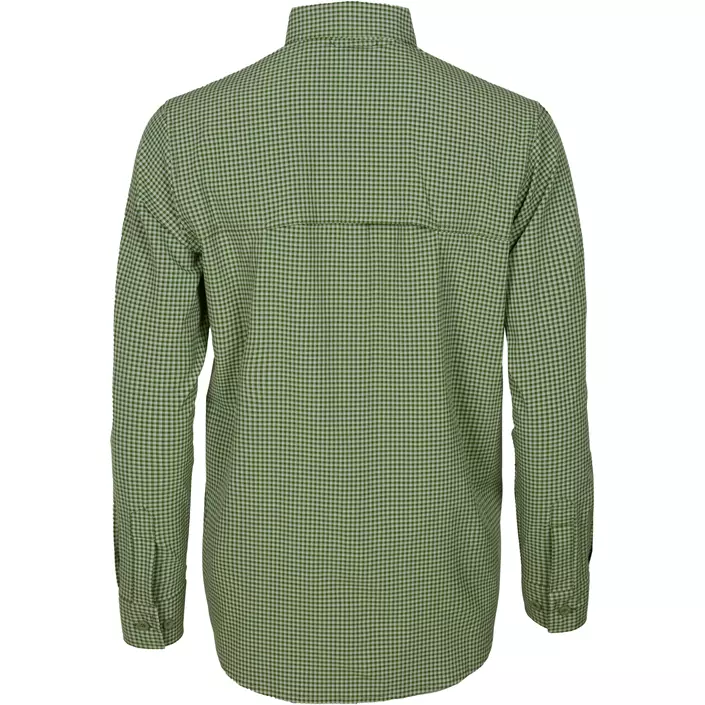 Pinewood NatureSafe dameskjorte, Pine Green/Off White, large image number 2