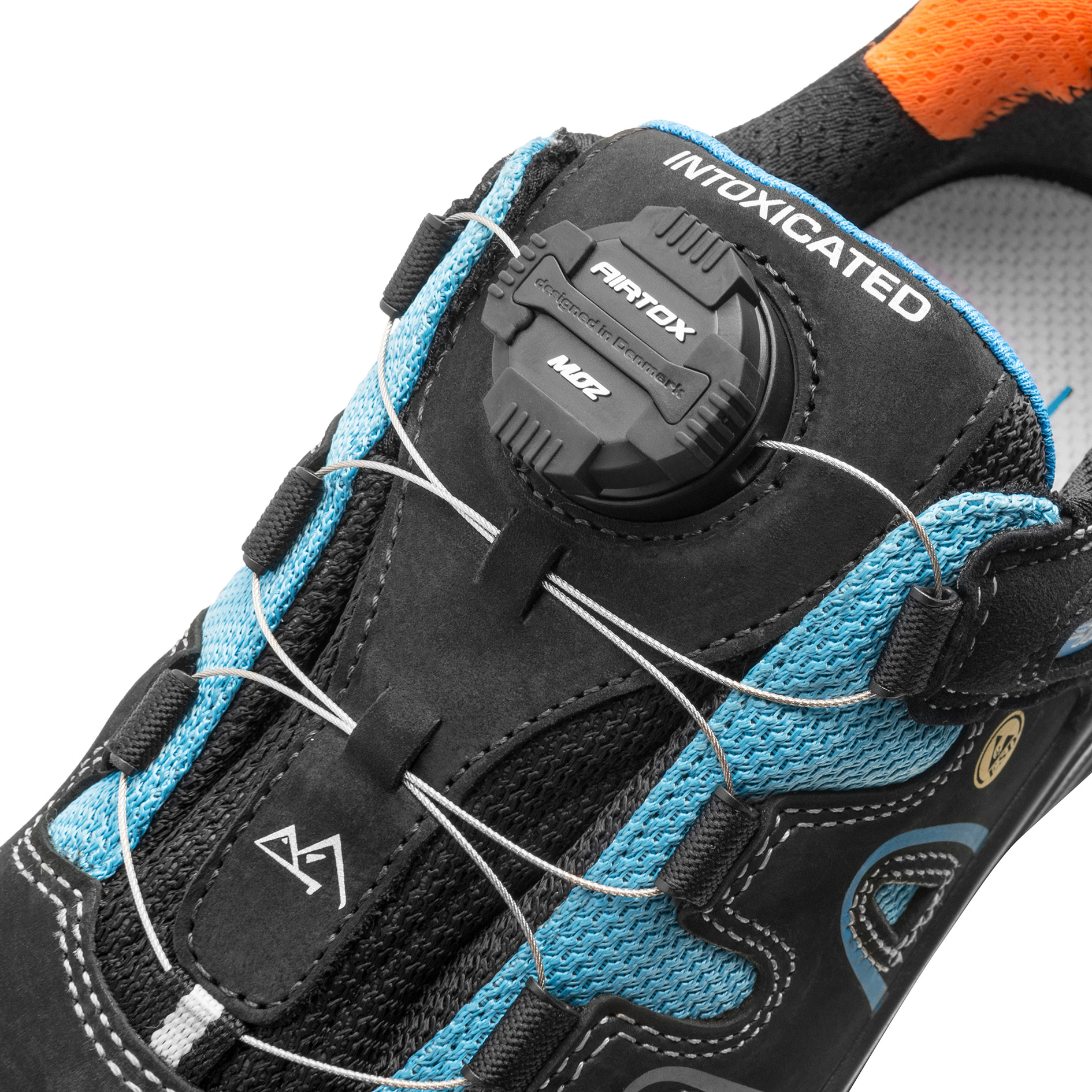 Airtox SL55 skyddsskor S3, Svart/Bl&aring;, large image number 4