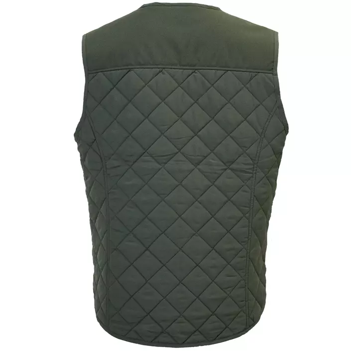 Ocean vattert vest, Oliven, large image number 1