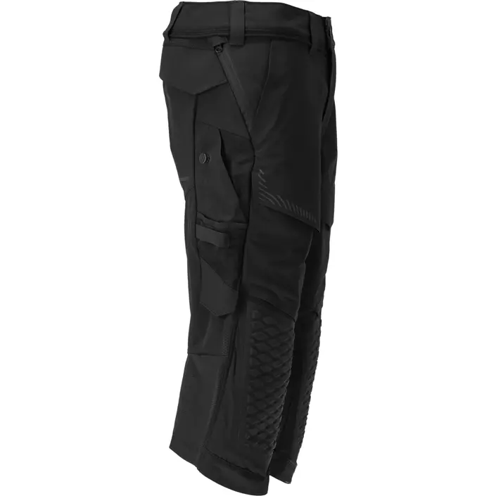 Mascot Customized 3/4-Arbeitshose full stretch, Schwarz, large image number 2