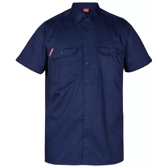 Engel Extend kortærmet arbejdsskjorte, Blue Ink, large image number 0