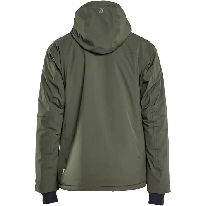 Blåkläder Striker vinterjacka full stretch, Skogsgrön, large image number 1