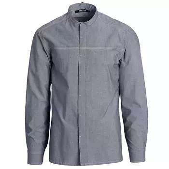 Kentaur modern fit chefs-/service shirt, Chambray Grey
