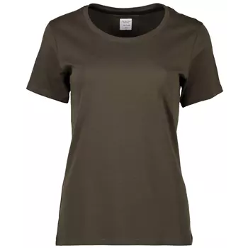 Seven Seas women's round neck T-shirt, Olive