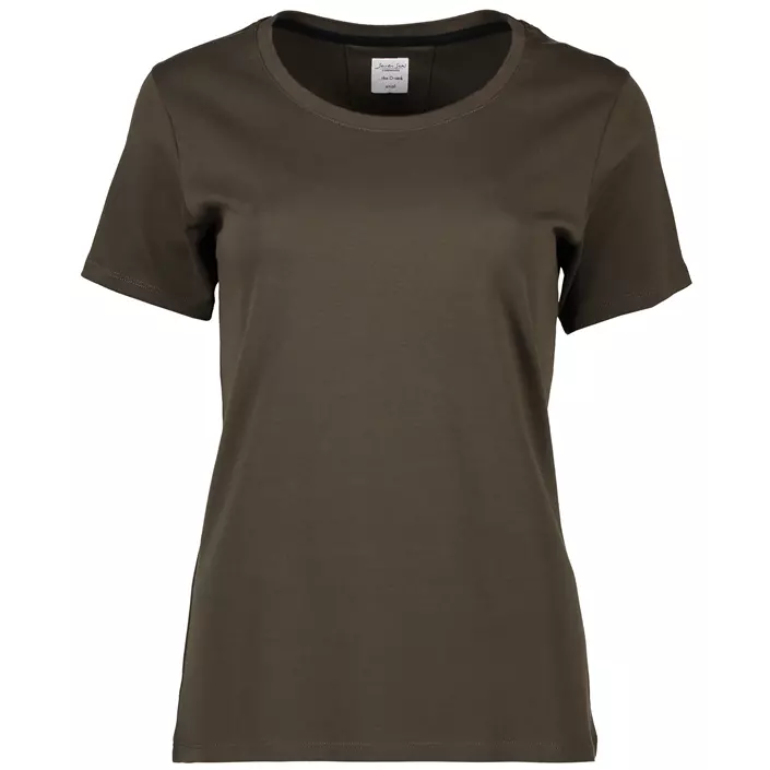 Seven Seas Damen T-Shirt, Olivgrün, large image number 0