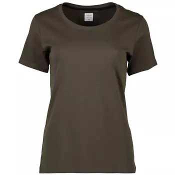 Seven Seas dame T-shirt, Olive
