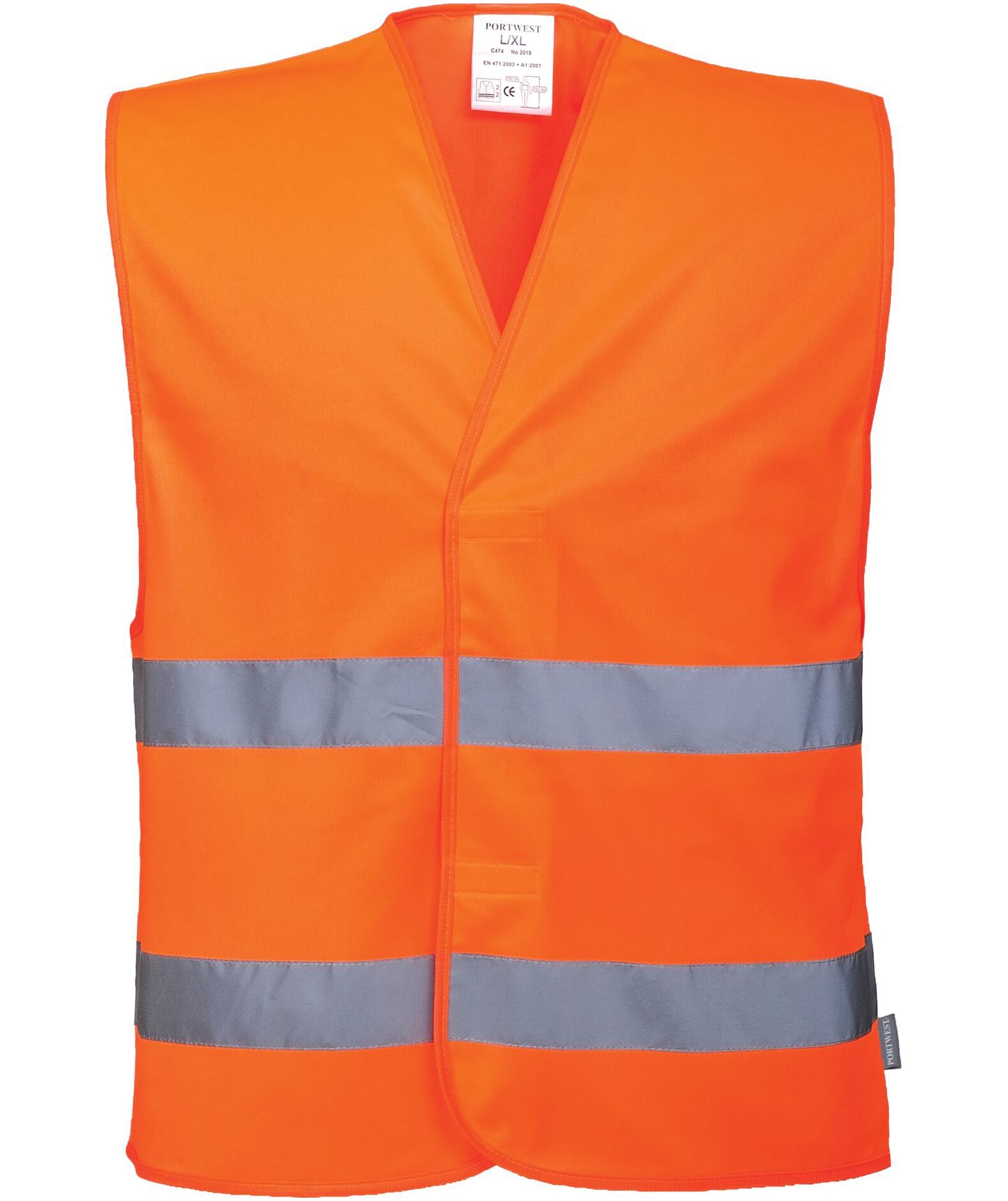 Portwest refleksvest, Hi-vis Orange, Hi-vis Orange, swatch