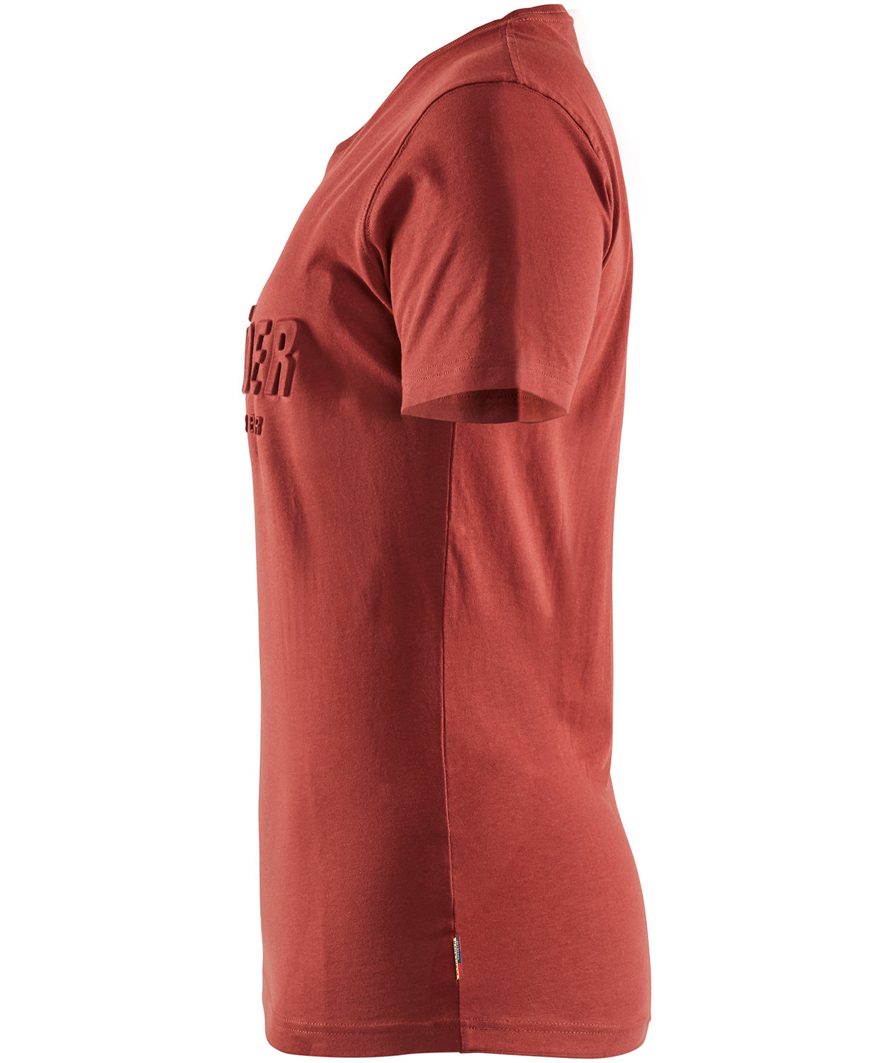 Bl&aring;kl&auml;der T-shirt dam, Br&auml;nd R&ouml;d, large image number 2