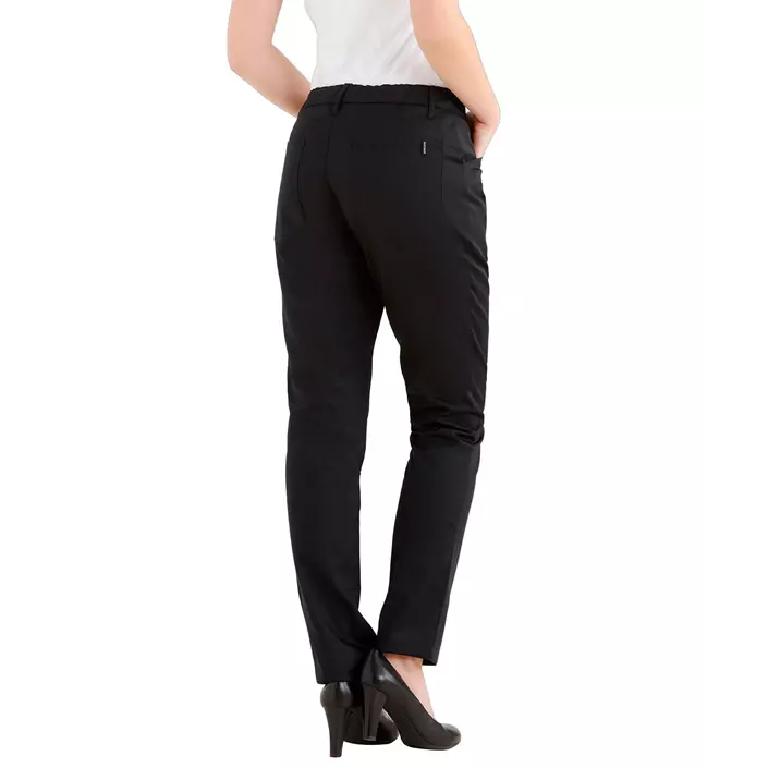 Kentaur women's chino trousers, Black, large image number 2