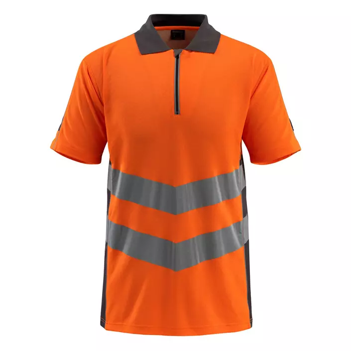 Mascot Safe Supreme Murton polo T-shirt, Hi-vis Orange/Mørk antracit, large image number 0