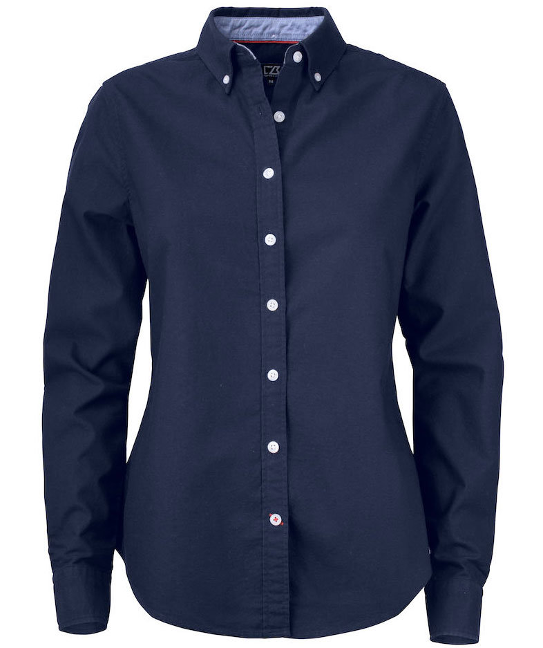 Cutter & Buck Belfair Oxford Modern fit women's shirt, Navy