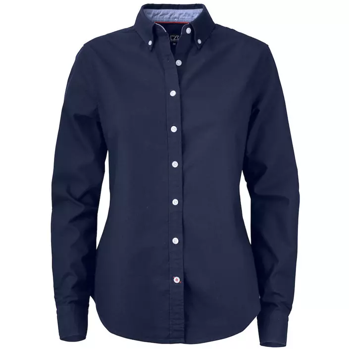 Cutter & Buck Belfair Oxford Modern fit dameskjorte, Navy, large image number 0