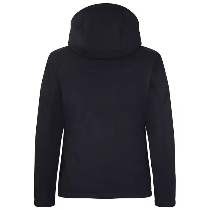 Clique lined women's softshell jacket, Black, large image number 1