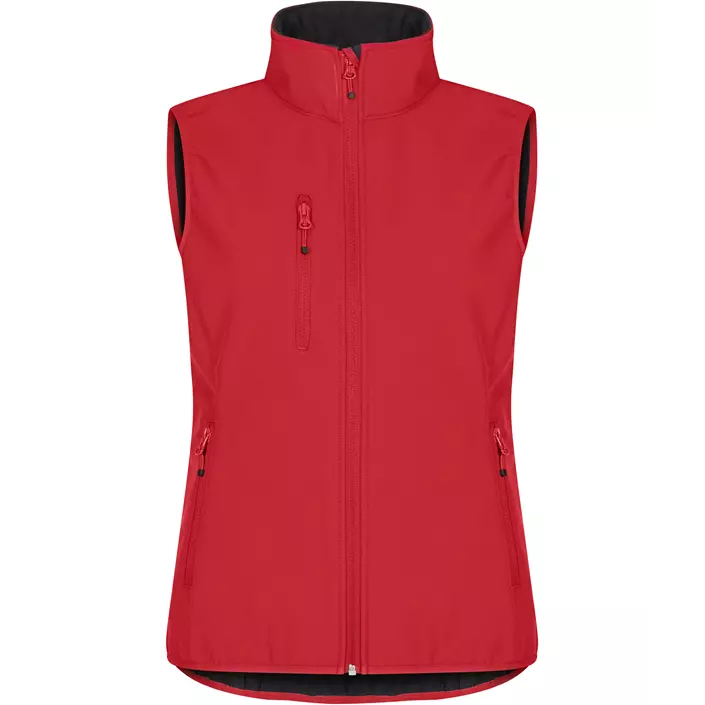 Clique Classic women's softshell vest, Red, large image number 0