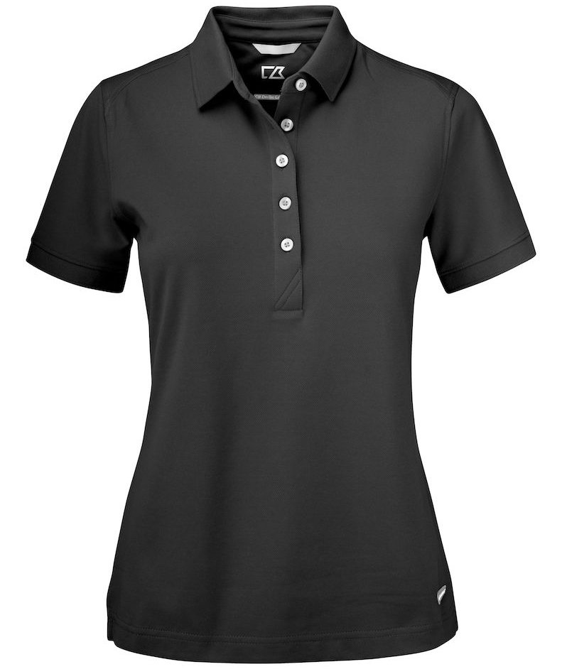Cutter & Buck Advantage women's polo shirt, Black, Black, swatch