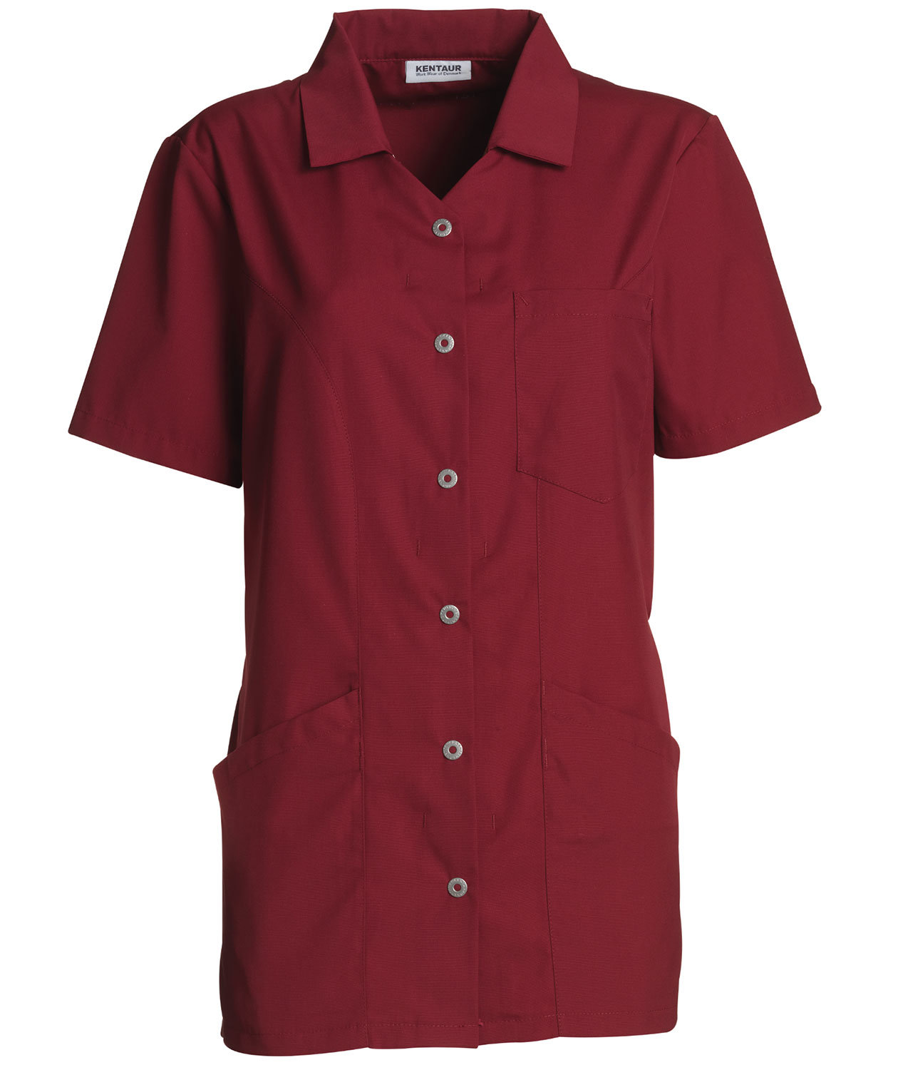 Kentaur short-sleeved women's shirt, Bordeaux