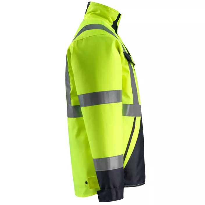 Mascot Safe Light Penrith winter jacket, Hi-Vis Yellow/Dark Marine, large image number 3