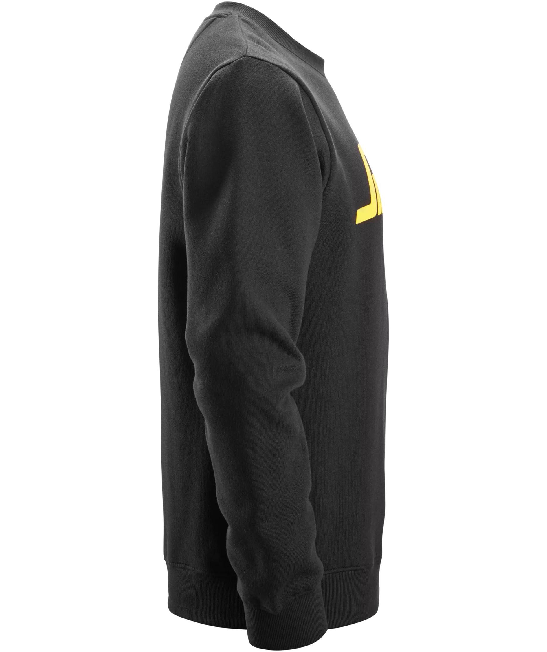 Snickers Logo sweatshirt 2898, Black, large image number 2