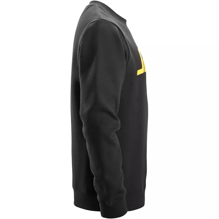 Snickers Logo Sweatshirt 2898, Black, large image number 2
