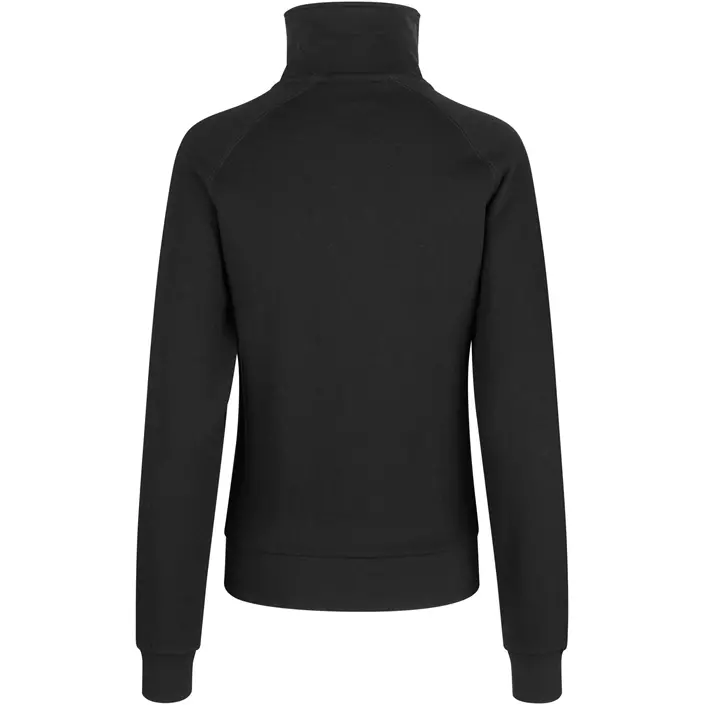 ID women's sweat cardigan, Black, large image number 1