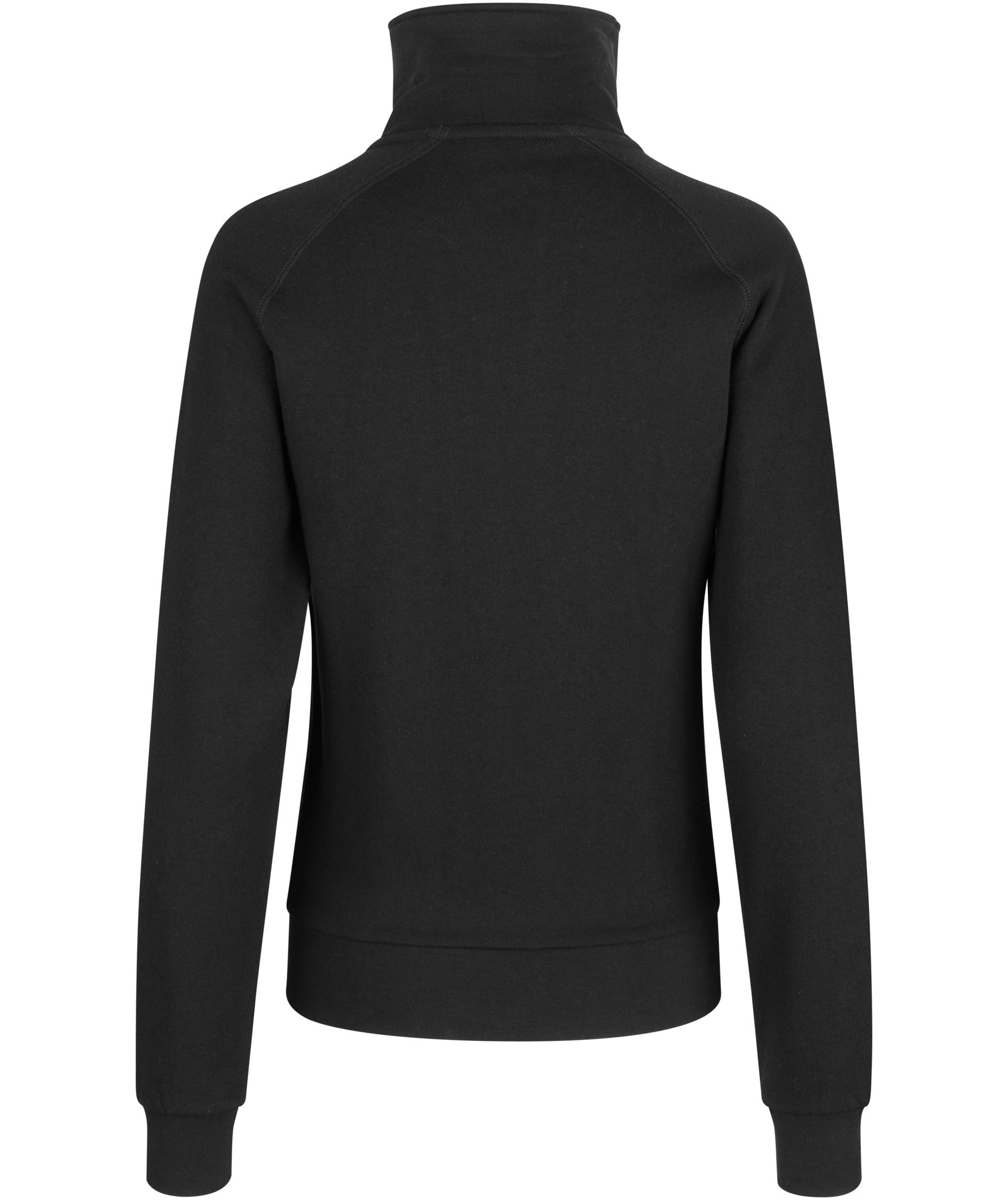 ID women's sweat cardigan, Black