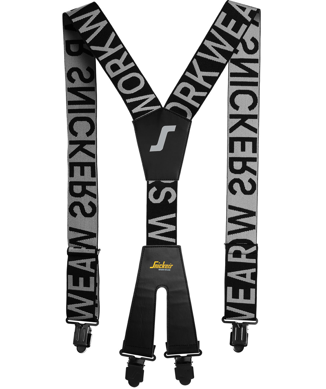 Snickers logo h&auml;ngslen, Svart/Kol