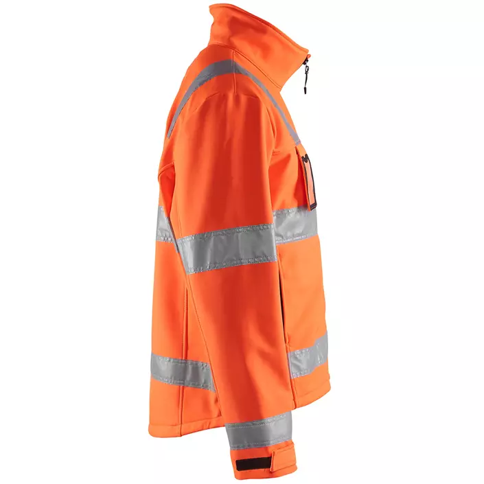 Blåkläder softshell jacket, Hi-vis Orange, large image number 1