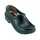 Euro-Dan PU-Wood hygiene clogs with heel cover O2, Black, Black, swatch