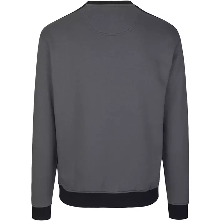 ID Pro Wear collegetröja/sweatshirt, Silver Grey, large image number 1