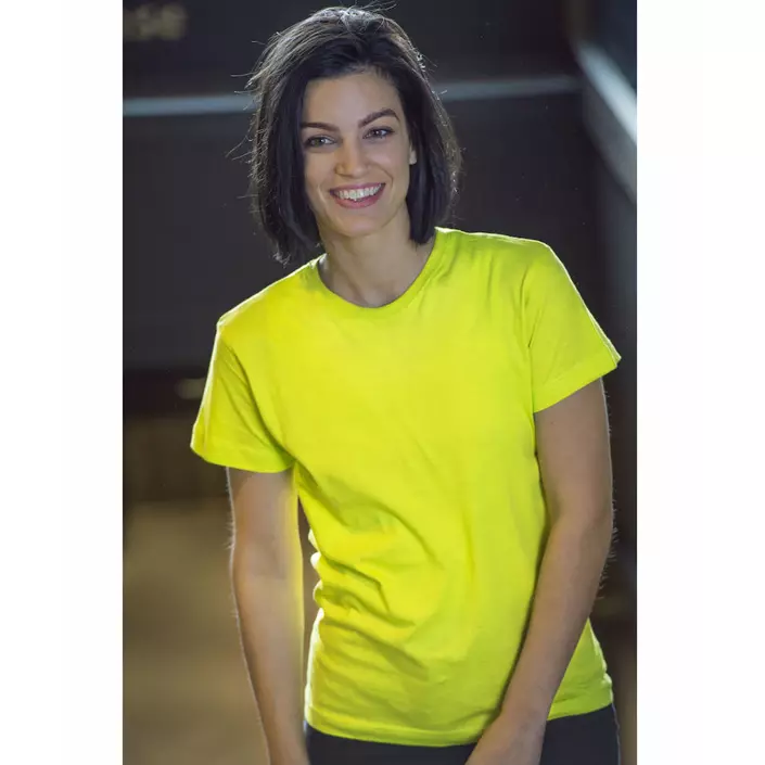 Clique Basic women's T-shirt, Hi-Vis Green, large image number 5