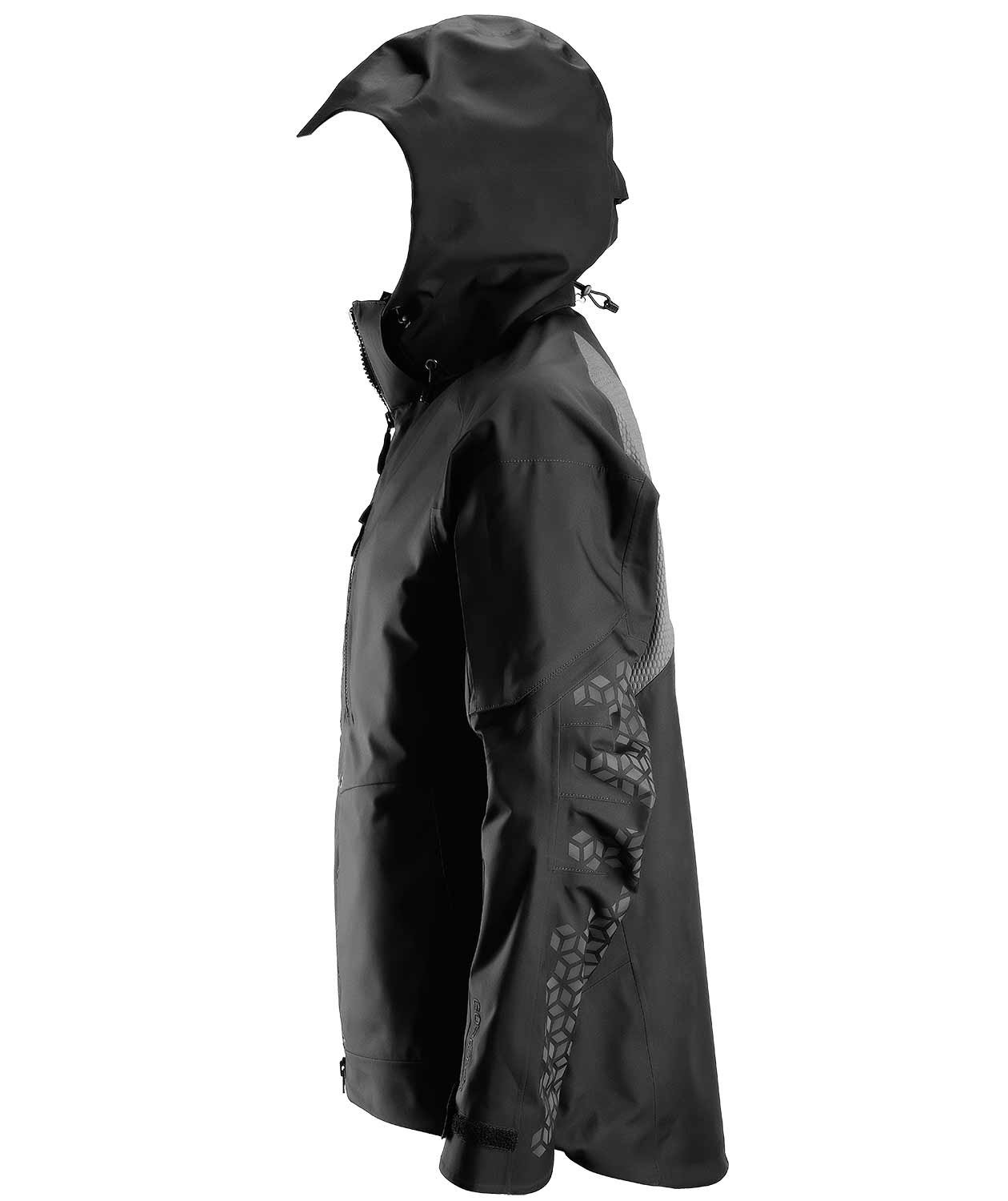 Snickers FlexWork Gore-Tex&reg; shell jacket 1980 full stretch, Black, large image number 3