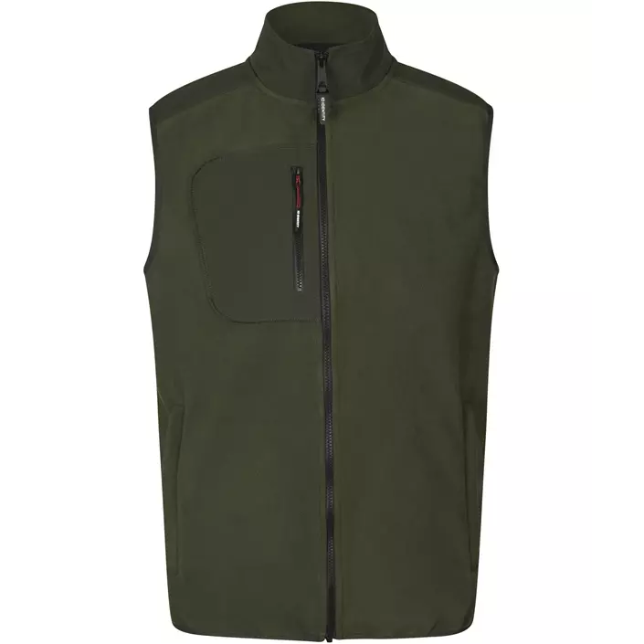 ID Fleece vest, Olive, large image number 0
