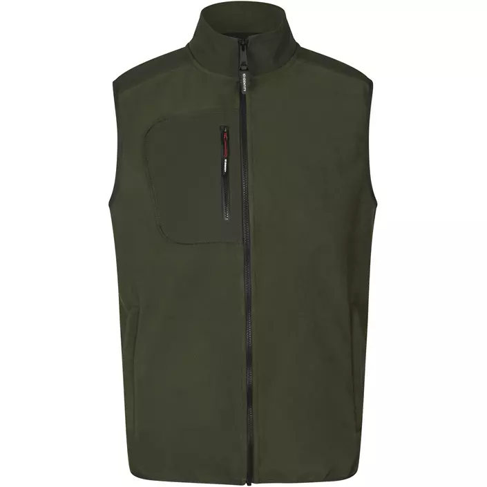 ID Fleece vest, Olive, large image number 0