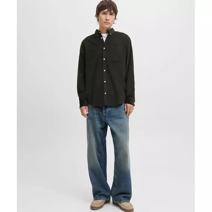 Jack & Jones JJECLASSIC Corduroy skjorte, Rosin, large image number 6