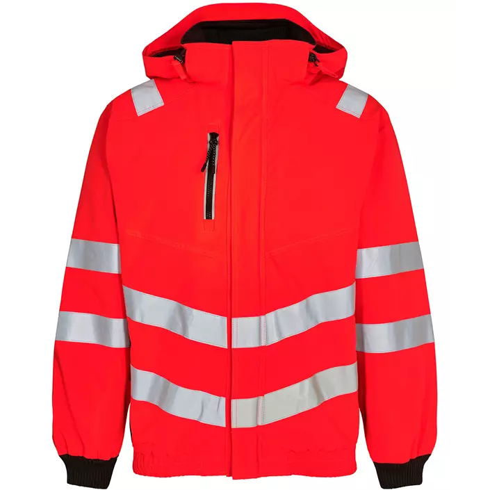Engel Safety pilot jacket, Hi-vis Red/Black, large image number 0