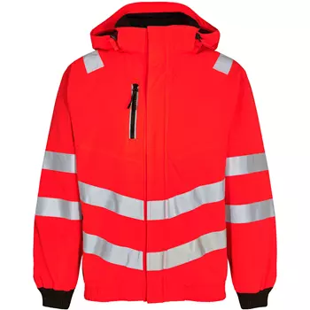 Engel Safety pilot jacket, Hi-vis Red/Black