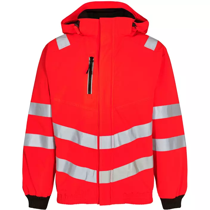 Engel Safety pilot jacket, Hi-vis Red/Black, large image number 0