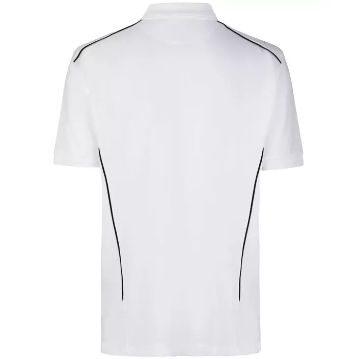 ID PRO Wear Pipings Poloshirt, Weiß, large image number 1