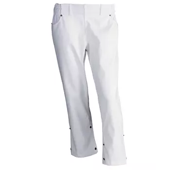 Nybo Workwear Harmony pull-on capri pants / knee pants, White