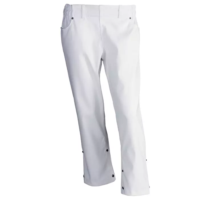 Nybo Workwear Harmony pull-on capri pants / knee pants, White, large image number 0