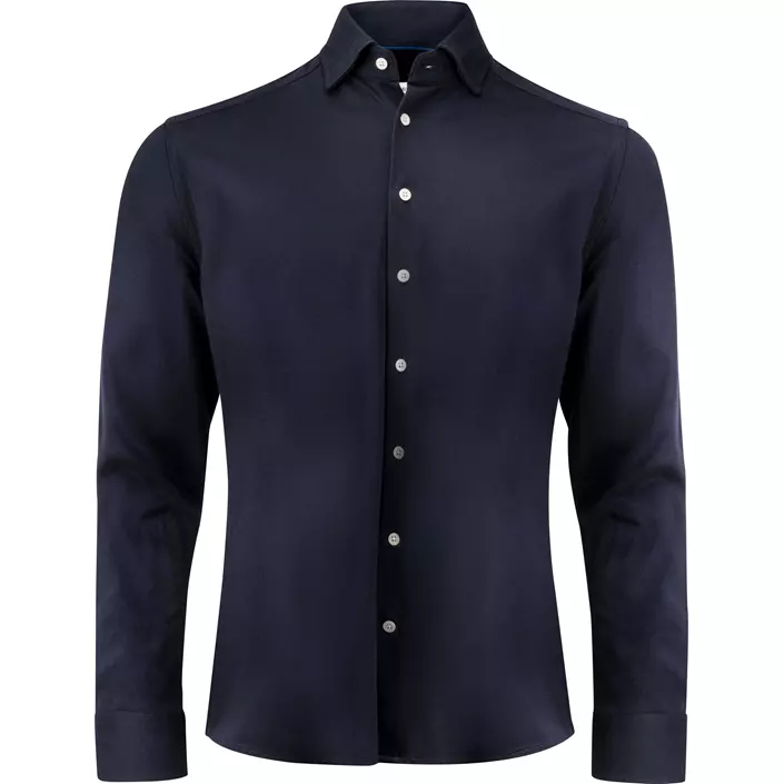 J. Harvest & Frost Indigo Bow regular fit skjorte, Navy, large image number 0