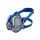 OS GVS Elipse Halbmasken, Blau, Blau, swatch