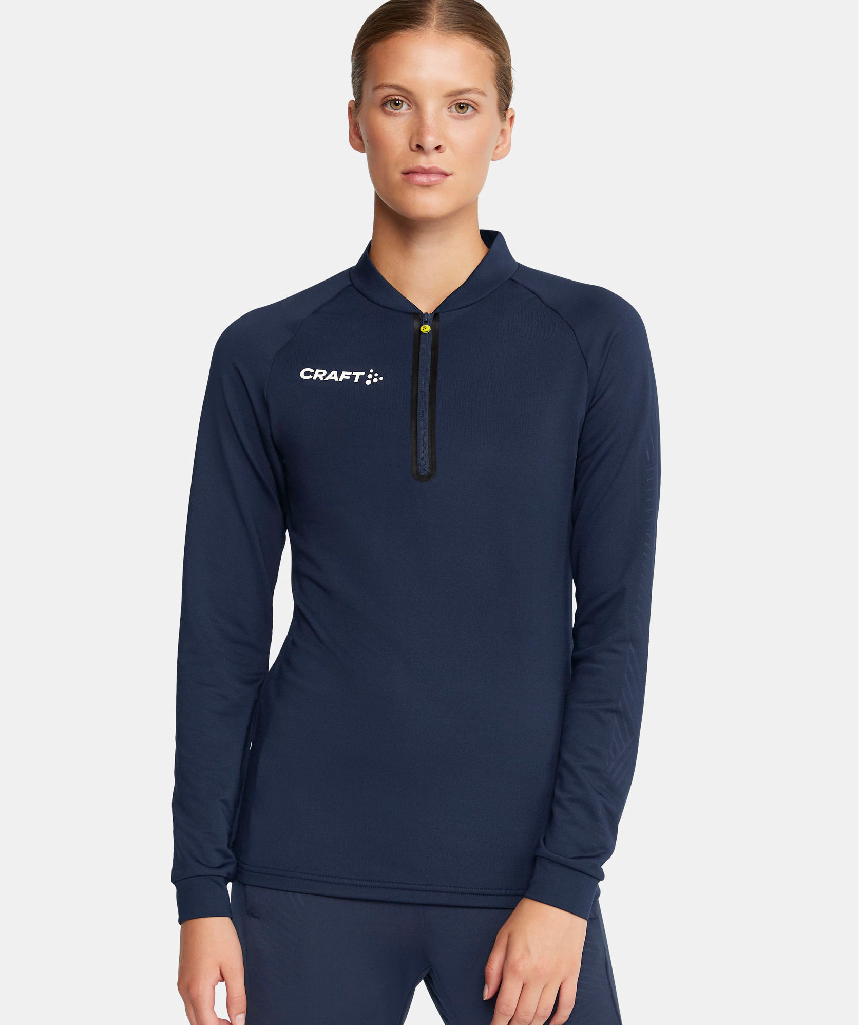 Craft Extend Damen Halfzip Trainingspullover, Navy, large image number 7