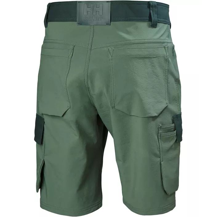Helly Hansen Oxford 4X Connect™ cargoshorts full stretch, Spruce/Darkest Spruce, large image number 2