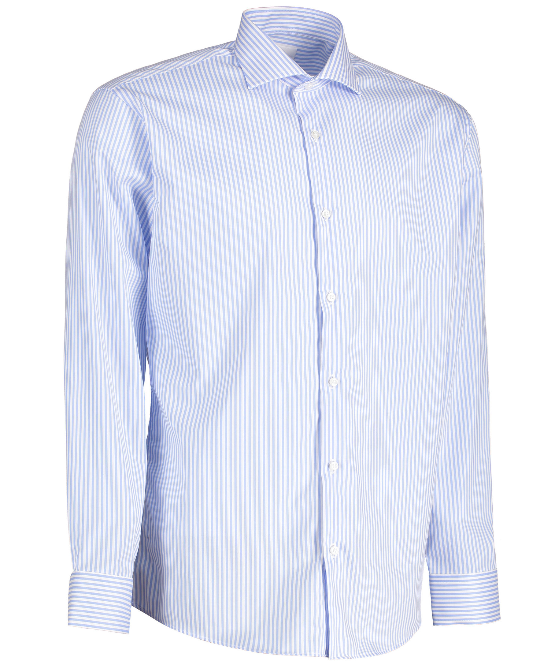 Seven Seas Fine Twill California Slim fit shirt, Light Blue, large image number 2