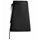 Kentaur apron with pockets, Black, Black, swatch