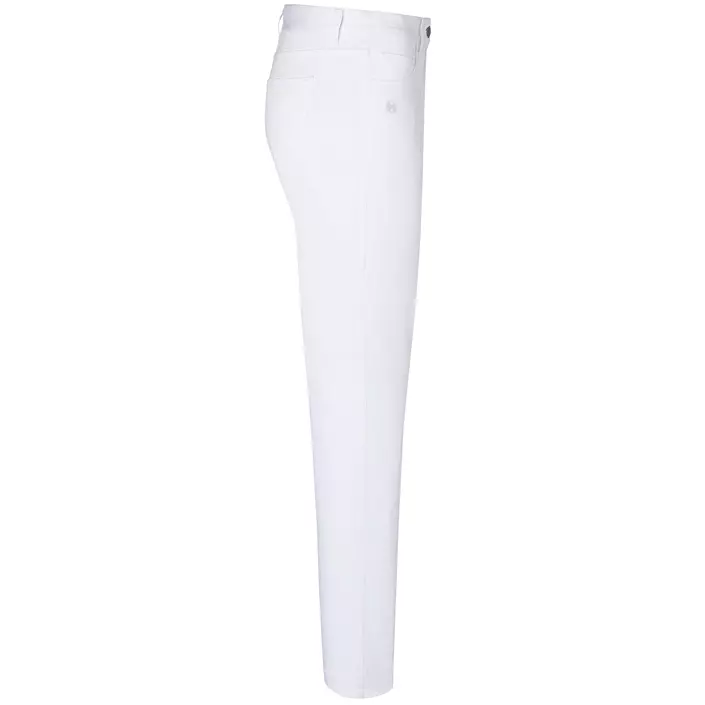 Karlowsky Classic-stretch byxa, Vit, large image number 3