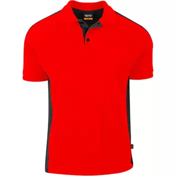 YOU New Haven  polo shirt, Red/Black