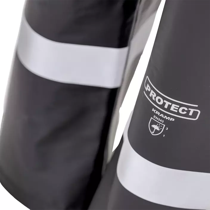 Kramp Protect regnbyxa, Svart, large image number 6